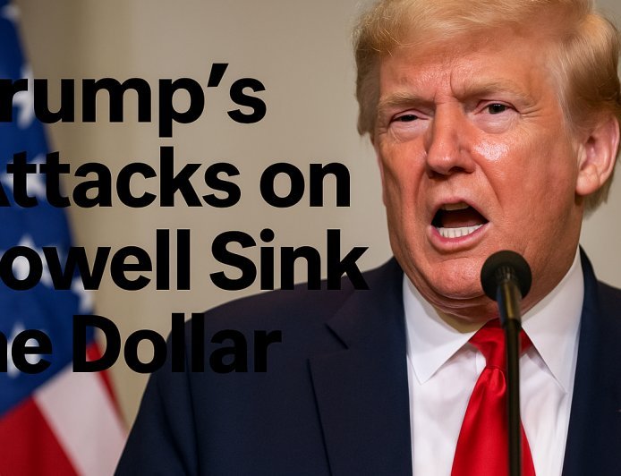 Trump's Attacks on the Fed Spark Historic Dollar Collapse and Global Economic Uncertainty