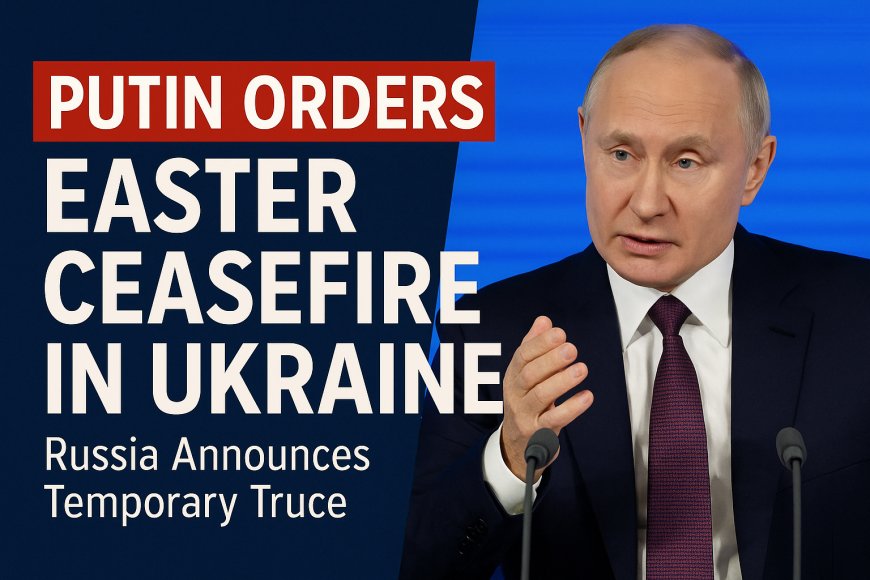 Putin Orders Easter Ceasefire in Ukraine: Russia Announces Temporary Truce