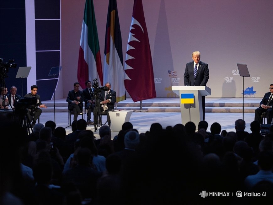 Trump Slams Zelensky as ‘Salesman’ in Qatar, Backs Putin’s Turkey No-Show