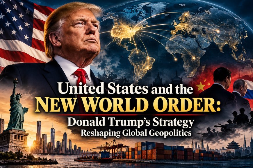 United States and the New World Order: Donald Trump's Strategy Reshaping Global Geopolitics